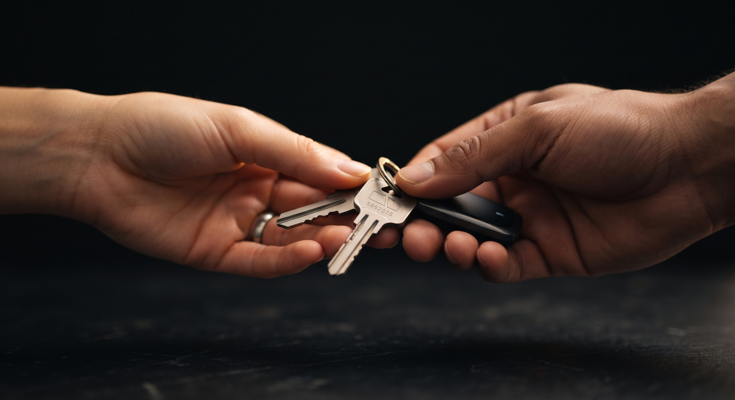 Handing over the keys to a new property